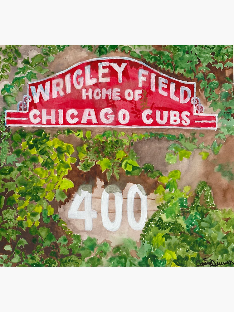 Chicago Cubs City Connect Premium Acrylic Magnet