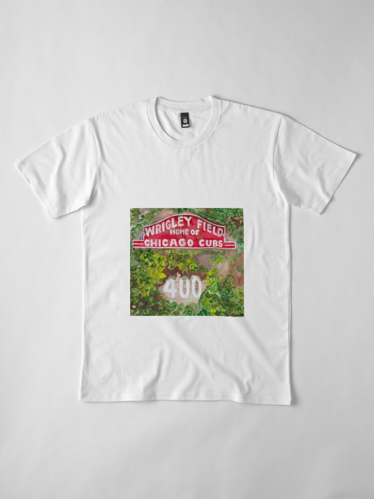 Magic in the Ivy- Wrigley Field Watercolor Premium T-Shirt for Sale by  caitlimae3