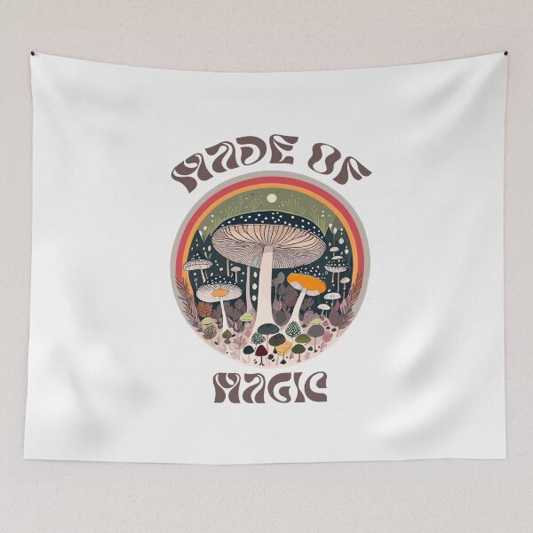 Item preview, Made Of magic vintage retro t-shirt designed and sold by Arctic frame studio.