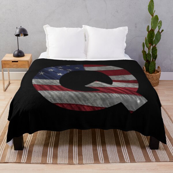 Item preview, USA Flag Letter Q designed and sold by hpvtvzlomms18.