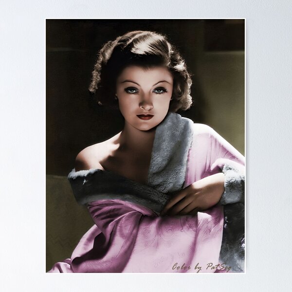 Item preview, Myrna Loy 1930s designed and sold by PatSeg Photos.