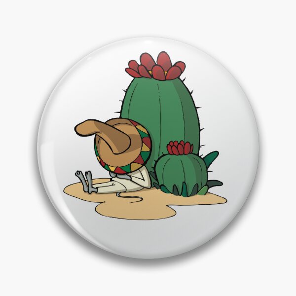 Item preview, cactus with dark napping mouse designed and sold by Guillaume Desbiolles.