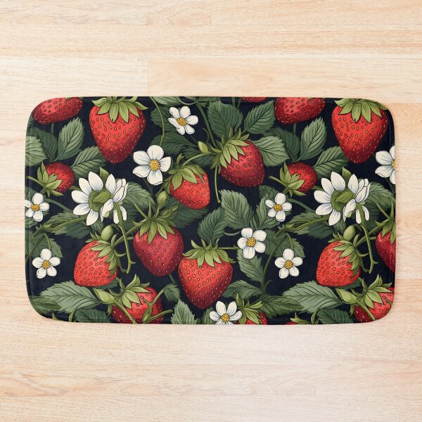 Item preview, Strawberry Pattern Art designed and sold by RibbitFans101.