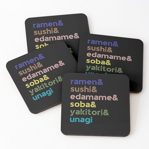 Item preview, Ramen & Sushi & Edamame & Soba & Yakitori & Unagi designed and sold by Choclazuli.