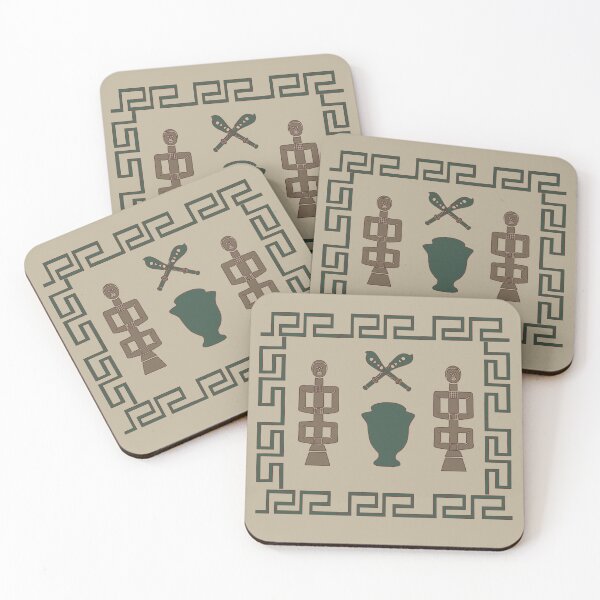 Item preview, African abstract art ethnic tribal design designed and sold by Alexaltay.