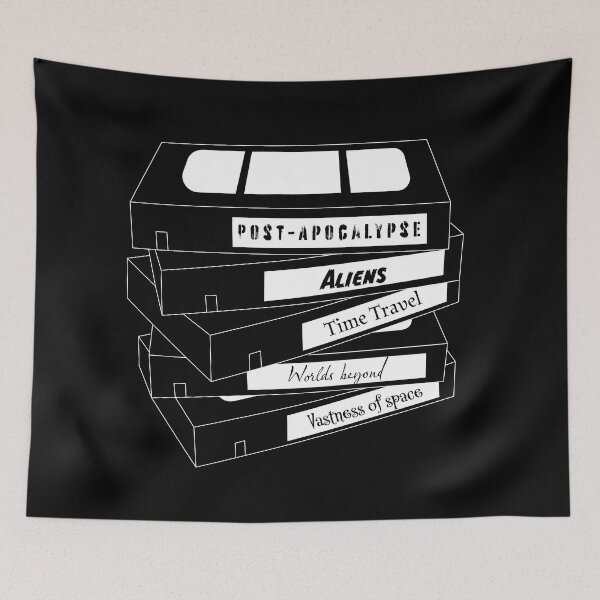 Item preview, VHS Sci-Fi Movie fan design designed and sold by FireflyStudi0s.