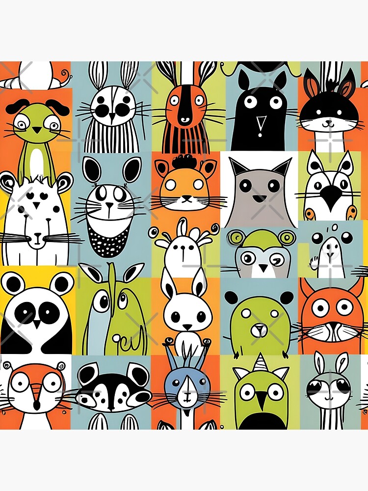 My Strange Cats lV Poster for Sale by DevemDavam