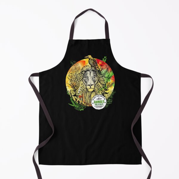 Item preview, Lion and raven with plants in color designed and sold by JamajkaArtist.