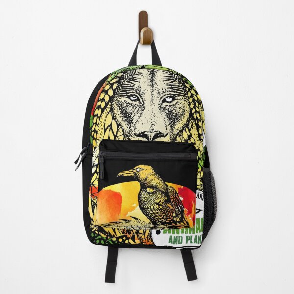 Item preview, Lion and raven with plants in color designed and sold by JamajkaArtist.