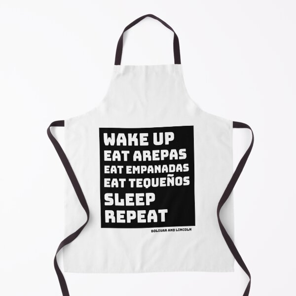 Item preview, Eat arepas and Repeat designed and sold by Bolivar and Lincoln Official Merchandise.