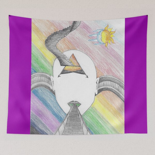Item preview, Whole Mind w Purple background designed and sold by RenewedSH.