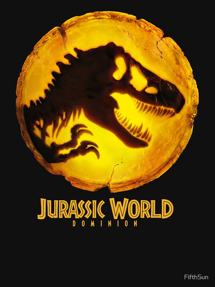 Jurassic World Dominion Amber Coin Logo