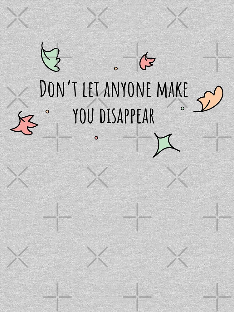 Thumbnail 5 of 5, Toddler Pullover Hoodie, Don&#39;t let anyone make you disappear  designed and sold by DreamPassion.