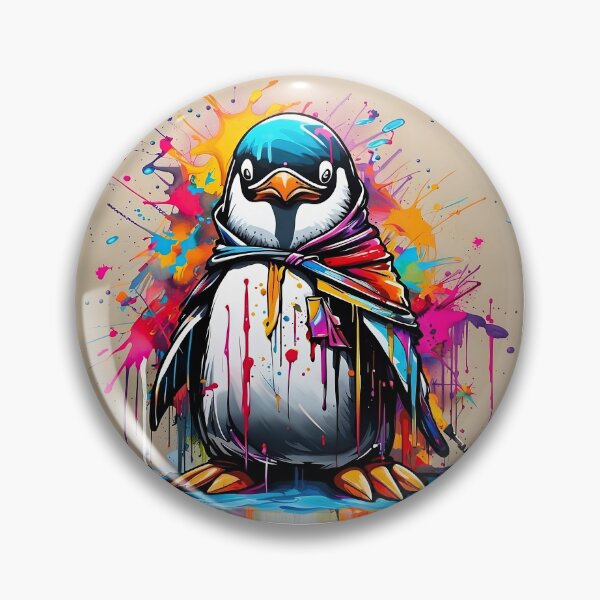 Item preview, Superhero Penguin designed and sold by Pirish-Designs.