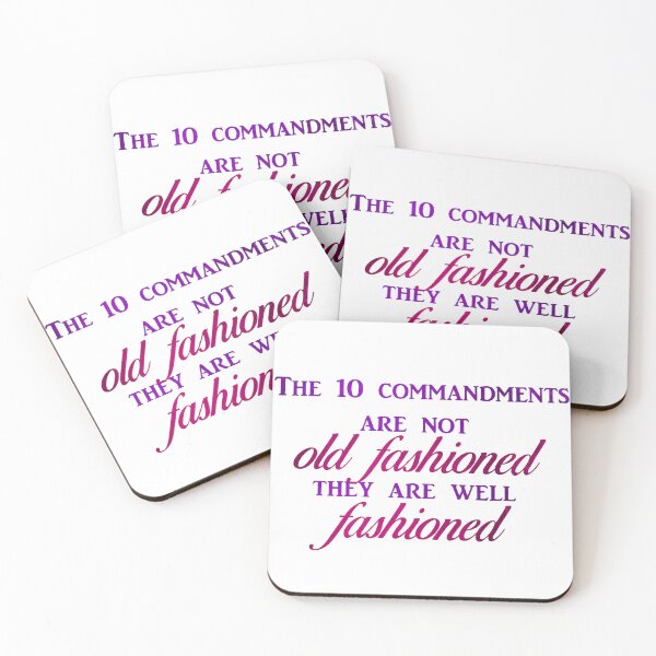 Item preview, The 10 commandments  designed and sold by WideIsTheGate.