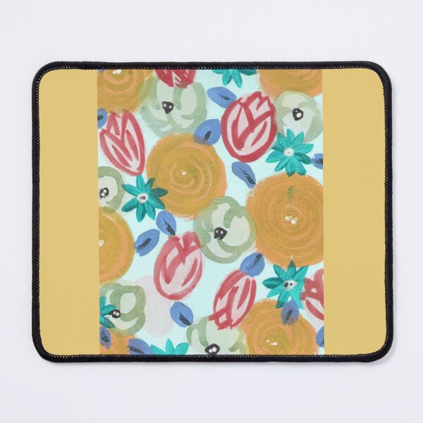 Item preview, ocher flowers designed and sold by mariandreina-24.