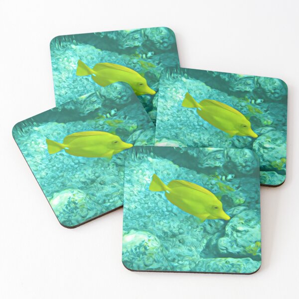 Item preview, Yellow Tang on the move designed and sold by CommandoCrane.