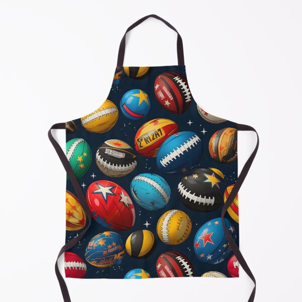 Item preview, Football Decorations—so pretty, so frilly. In Football Kickoff Season Department of Decorative Arts, ornament is not a crime. Autumn Design. Fall Pattern. designed and sold by ignasirus.