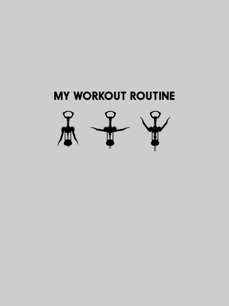Thumbnail 4 of 4, iPhone Case, My Workout Routine designed and sold by partyanimal.