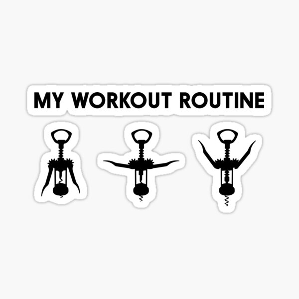 GYM RAT, WORKOUT :) Sticker for Sale by Tautvydas