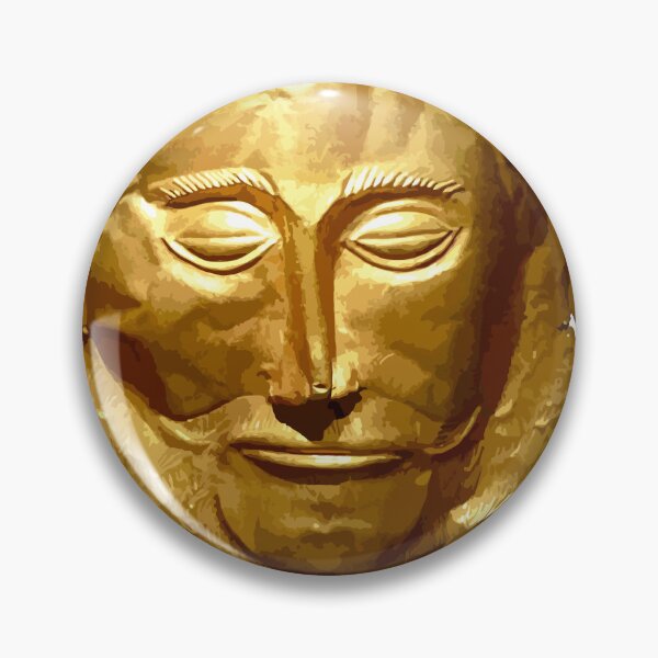 Item preview, Mask of Agamemnon Sticker designed and sold by Jaged.