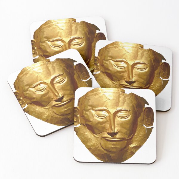 Item preview, Mask of Agamemnon Sticker designed and sold by Jaged.