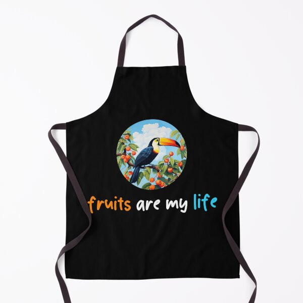 Item preview, Cute Tucan Bird Fruit Lover designed and sold by LudwikeArts.