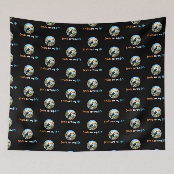 Item preview, Cute Tucan Bird Fruit Lover designed and sold by LudwikeArts.