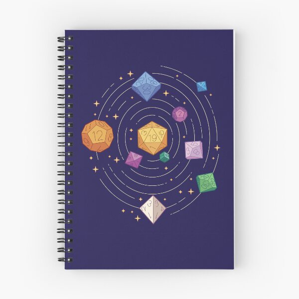 Item preview, Dice Solar System with Polyhedral Dice. For Nerdy Tabletop RPG Gamer designed and sold by Zanda-Nerd-Shop.