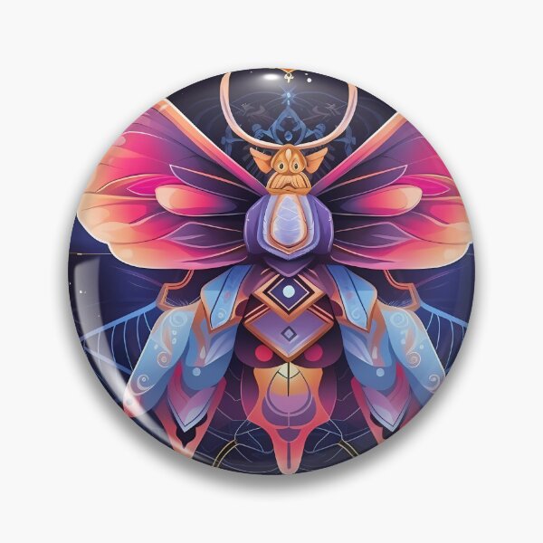 Item preview, "Cosmic Moth Odyssey" designed and sold by Art-Vortex-fr.