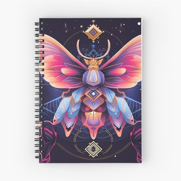 Item preview, "Cosmic Moth Odyssey" designed and sold by Art-Vortex-fr.