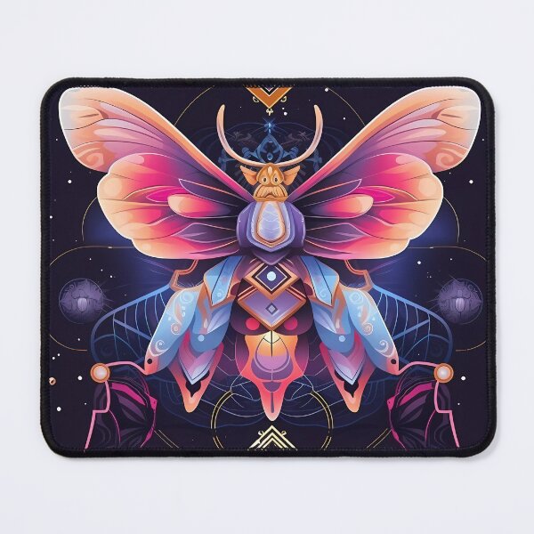 Item preview, "Cosmic Moth Odyssey" designed and sold by Art-Vortex-fr.
