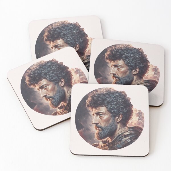 Item preview, Emperor Marcus Aurelius Design Vll Style Philosopher Marcus Aurelius Art Digital designed and sold by StoicWarrior.