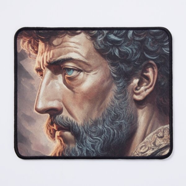 Item preview, Emperor Marcus Aurelius Design Vll Style Philosopher Marcus Aurelius Art Digital designed and sold by StoicWarrior.