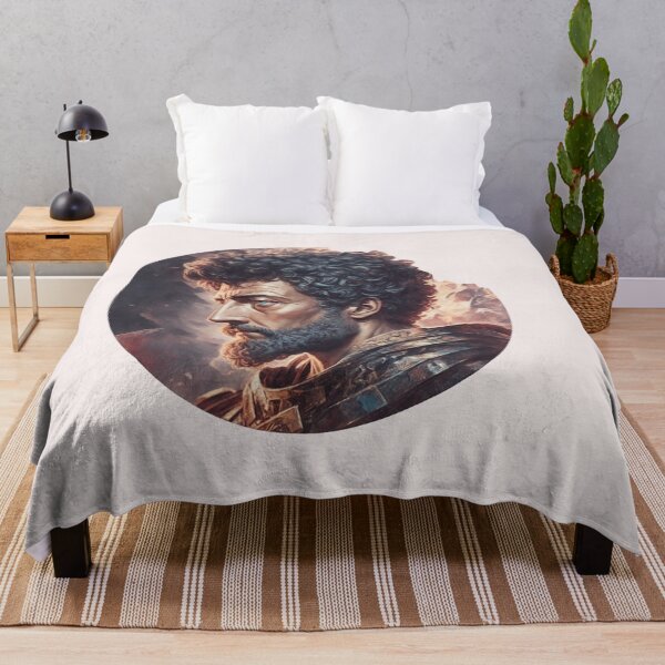 Artikelvorschau, Kaiser Marcus Aurelius Design Vll Stil Philosoph Marcus Aurelius Art Digital entworfen und verkauft von StoicWarrior.