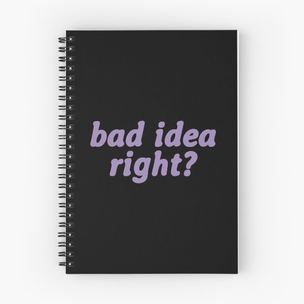 Item preview, bad idea right? (black) designed and sold by sarascoprox.