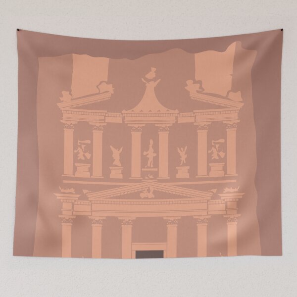 Item preview, Treasury at Petra Travel Poster designed and sold by Lyman Creative Co..