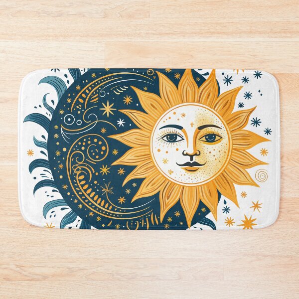Item preview, Celestial Sun and Moon designed and sold by candlewithhare.