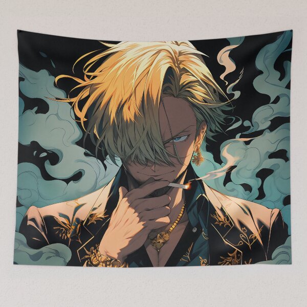 Item preview, Sanji: Elegance and Passion in One Piece Digital Art. Discover Our Detailed Illustrations that Capture the Essence of the Charismatic Cook - Browse Now! designed and sold by InsaneLEDP.