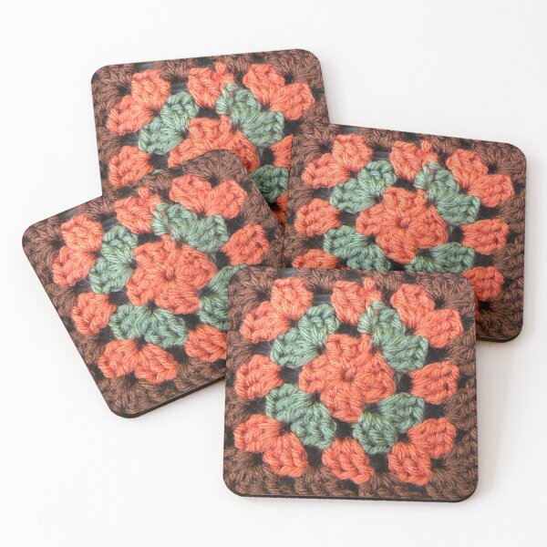 Item preview, Into the pumpkin patch granny square designed and sold by Phoebew03.