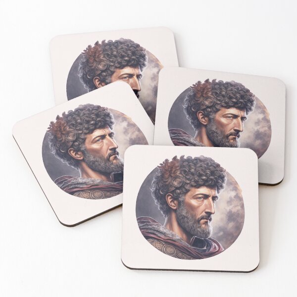 Item preview, Emperor Marcus Aurelius Design Vlll Style Philosopher Marcus Aurelius Art Digital designed and sold by StoicWarrior.