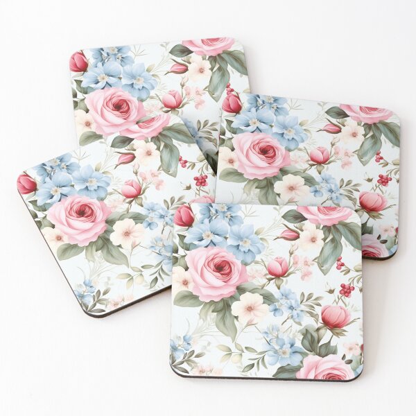 Item preview, Vintage Simple Floral Bouquets seamless designed and sold by Madeby-JudyBoo.