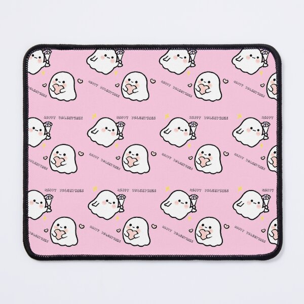 Item preview, Ghost wishes you Happy Valentine's Day designed and sold by PatronesKawai.