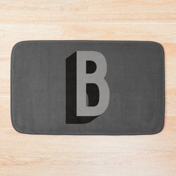 Item preview, Grey and Black B — Film Noir Monogram designed and sold by GoodSequel.