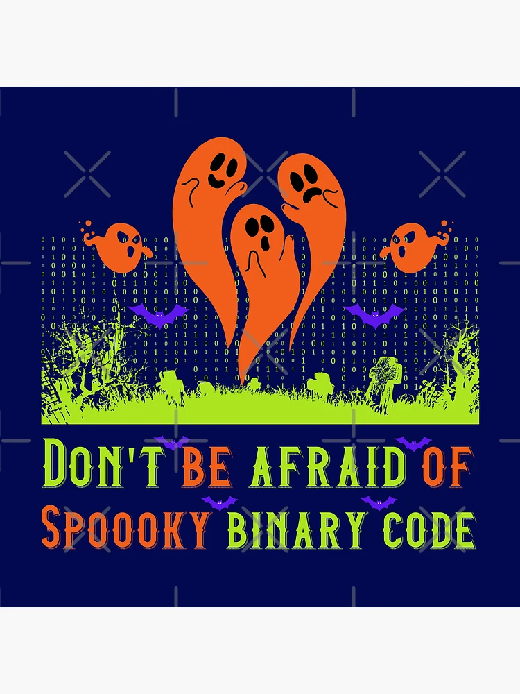 Thumbnail 5 of 5, Coasters (Set of 4), Spooky Binary code - Computer programmer designed and sold by HaileyLow.