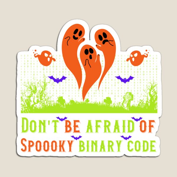 Item preview, Spooky Binary code - Computer programmer designed and sold by HaileyLow.