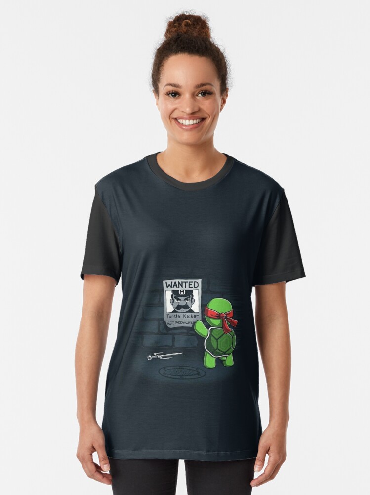 Discover Ninja Turtle vs. Mario T-Shirt