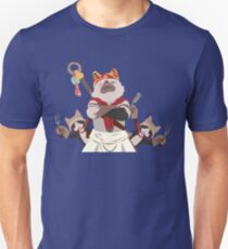 Meowscular Chef and his crew Unisex T-Shirt