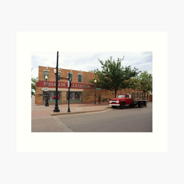Item preview, Winslow Famous Corner  designed and sold by simonjayphotos.