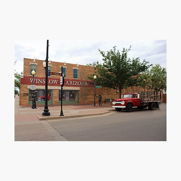 Item preview, Winslow Famous Corner  designed and sold by simonjayphotos.
